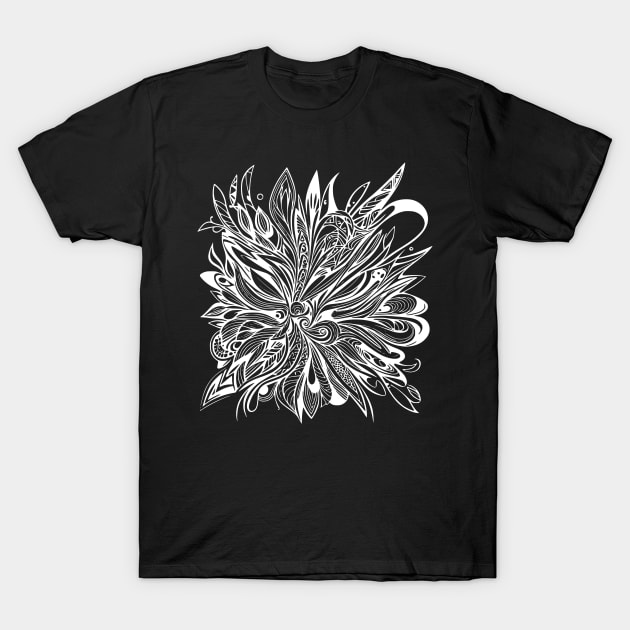 Abstract Modern Psychedelic T-Shirt by Bongonation